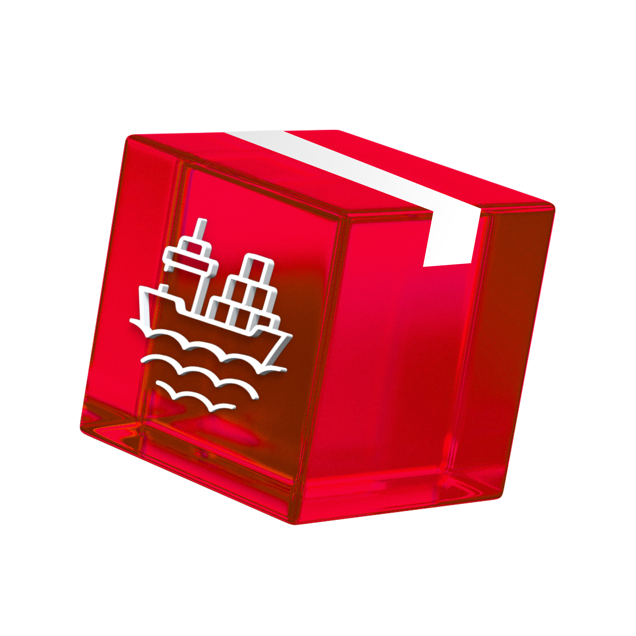 Internationaler Seetransport Icon