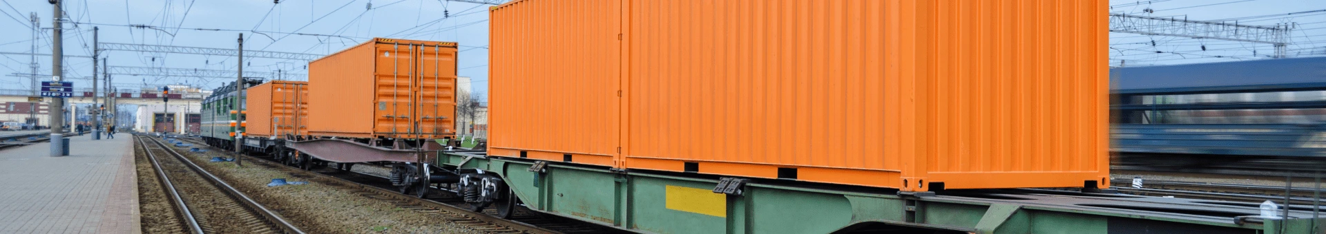 Internationaler Bahntransport